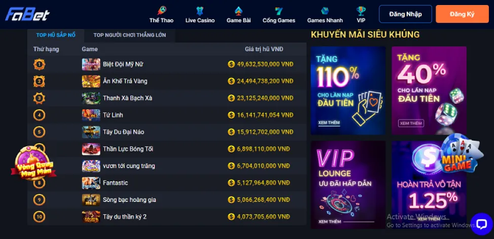 Tin tức khuyến mãi vila88 link mới